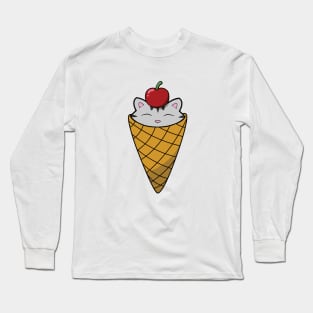 Ice Cream Cats Long Sleeve T-Shirt